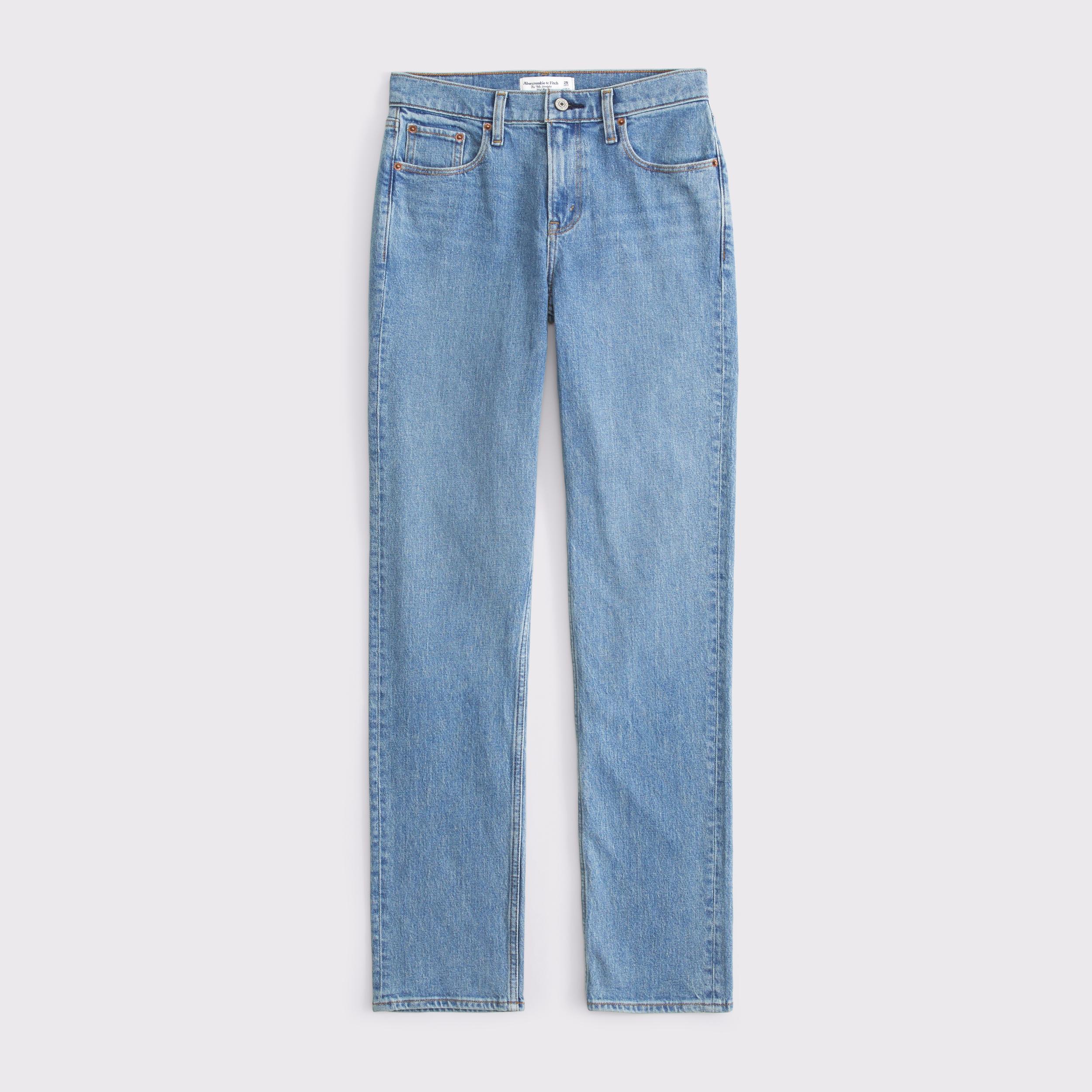 Mid Rise 90s Straight Jean Product Image