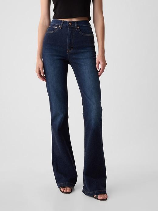 High Rise '70s Flare Jeans Product Image