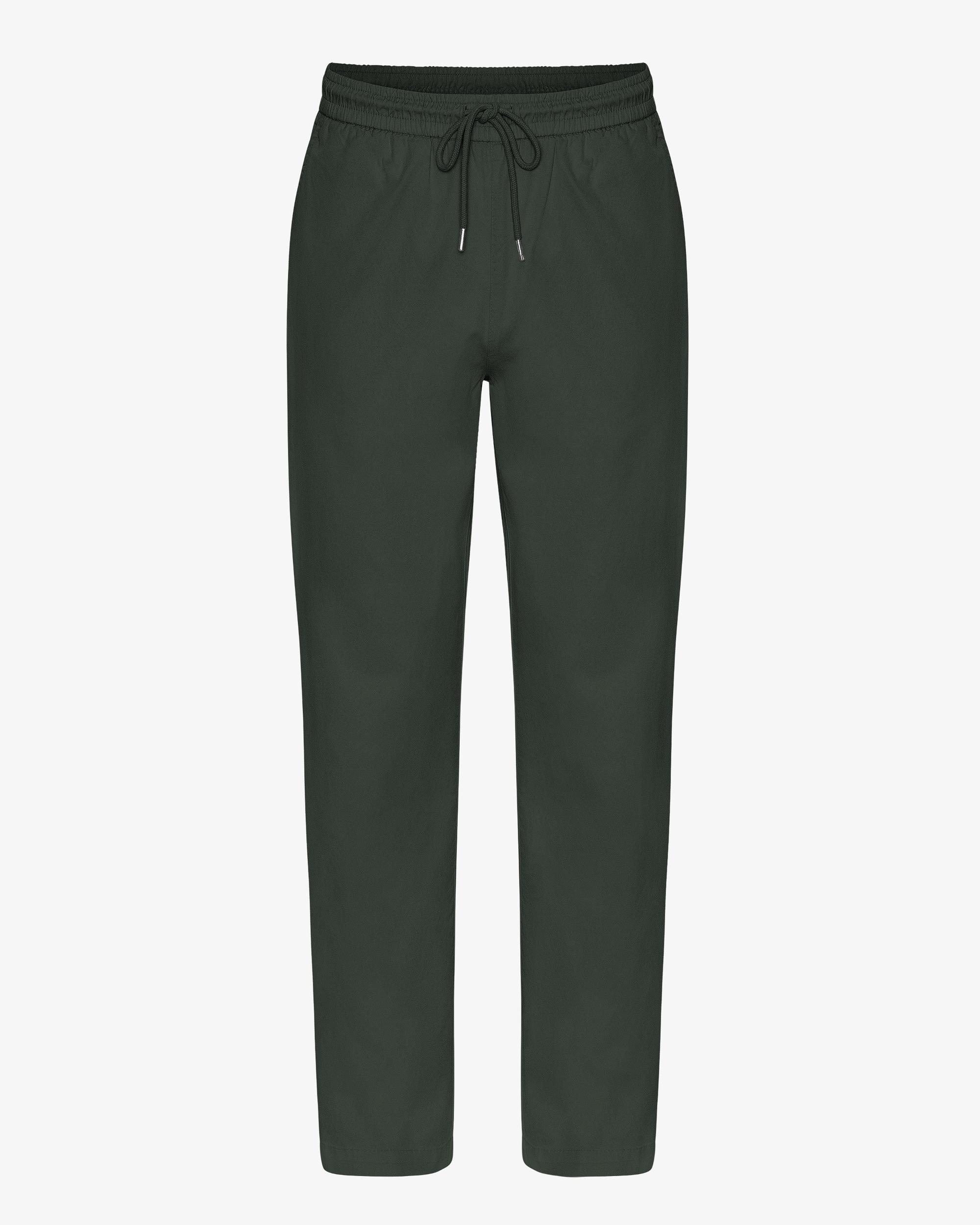 Organic Twill Pants - Hunter Green Product Image