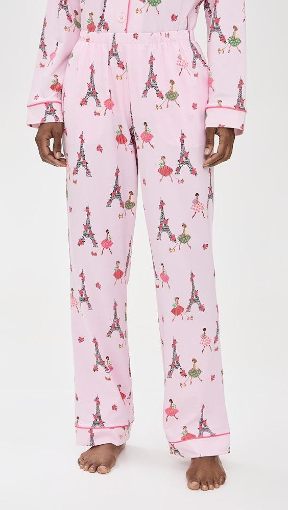 BedHead PJs Cotton Knit Long Sleeve Classic PJ Set | Shopbop Product Image