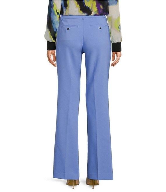 DKNY By Donna Karan Tech Tailoring Pintuck Wide Leg Zipper-Pocket Pant Product Image