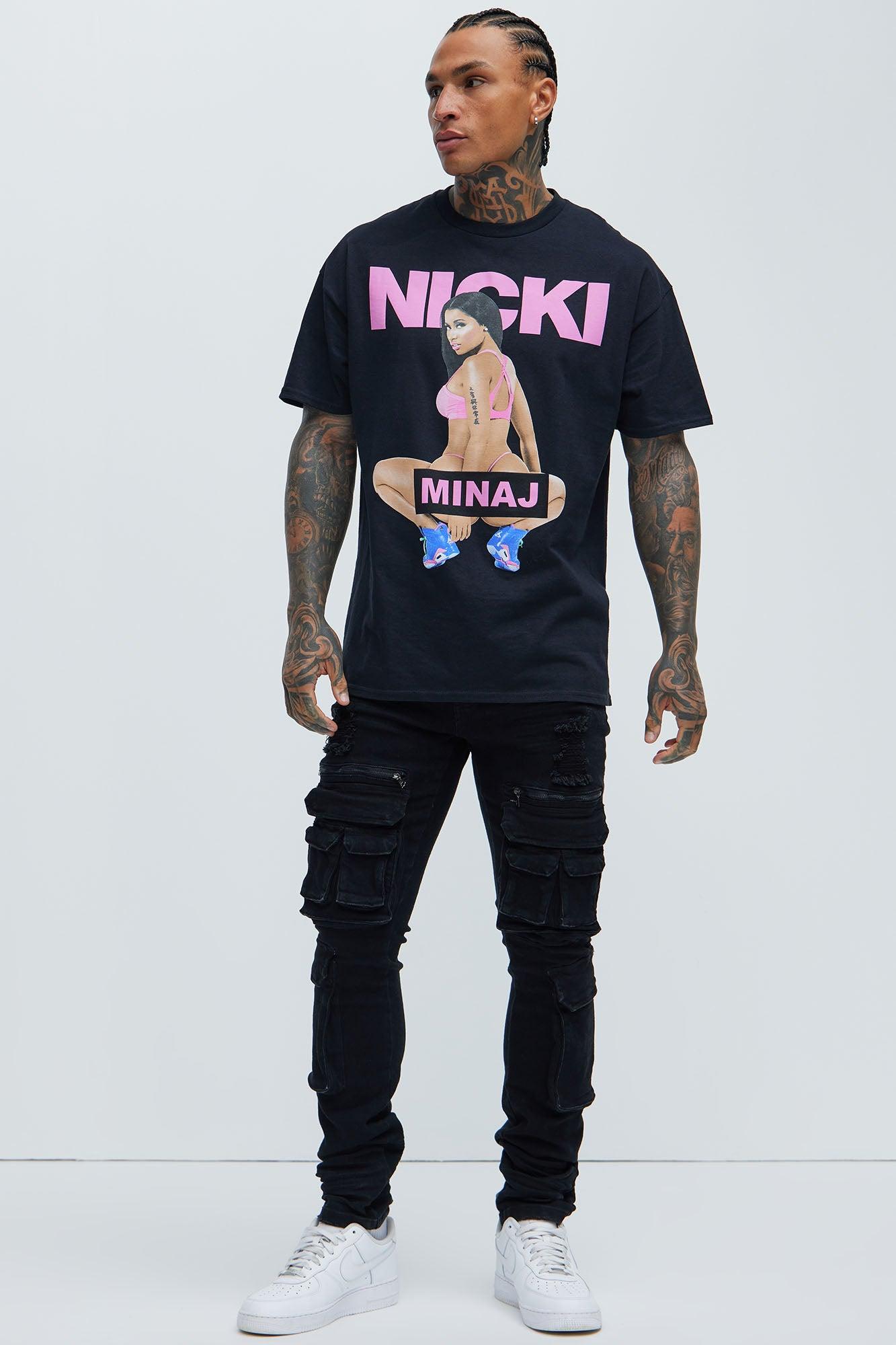 Holy Ghost Stacked Skinny Cargo Jeans - Black Product Image