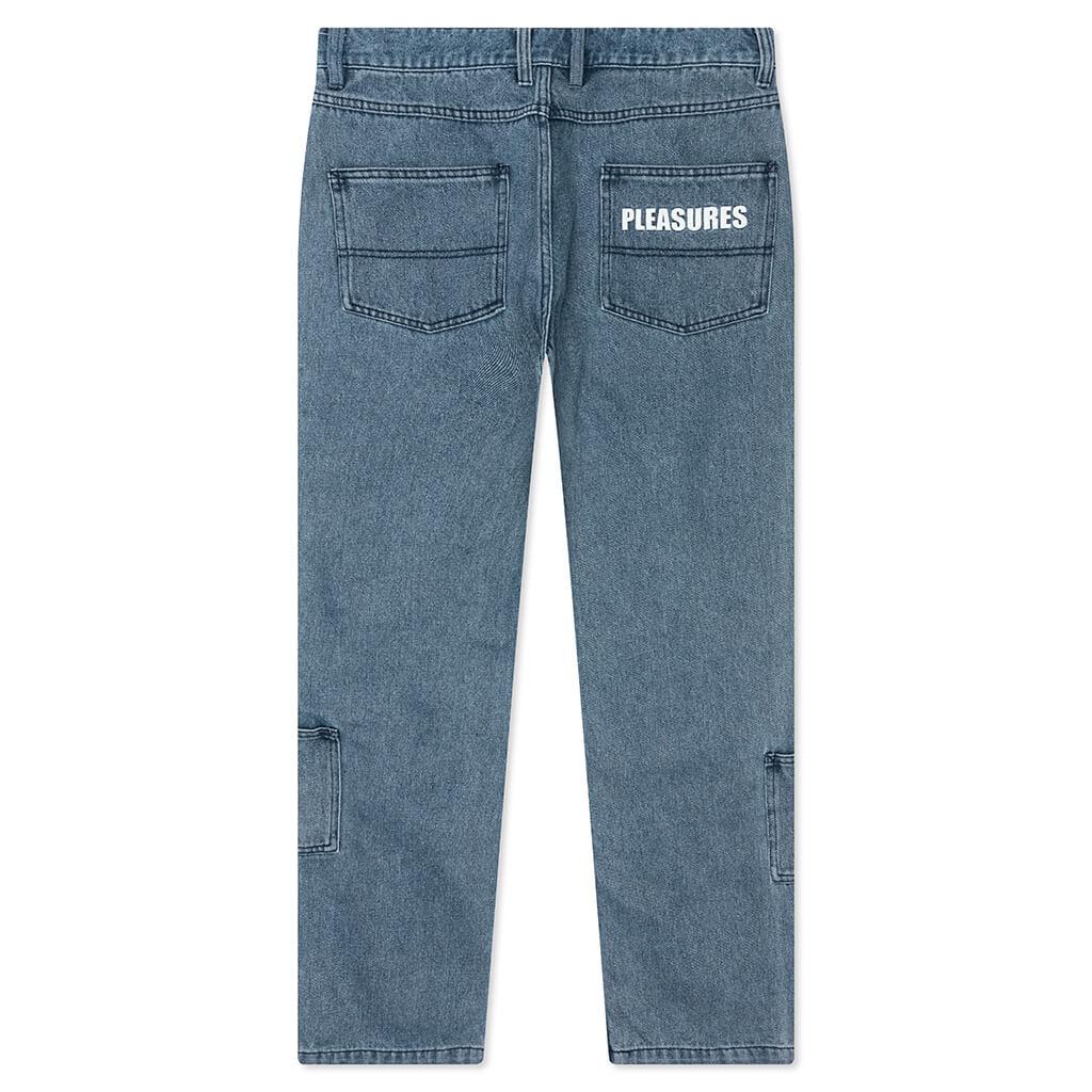 Floral Ultra Double Knee - Indigo Male Product Image