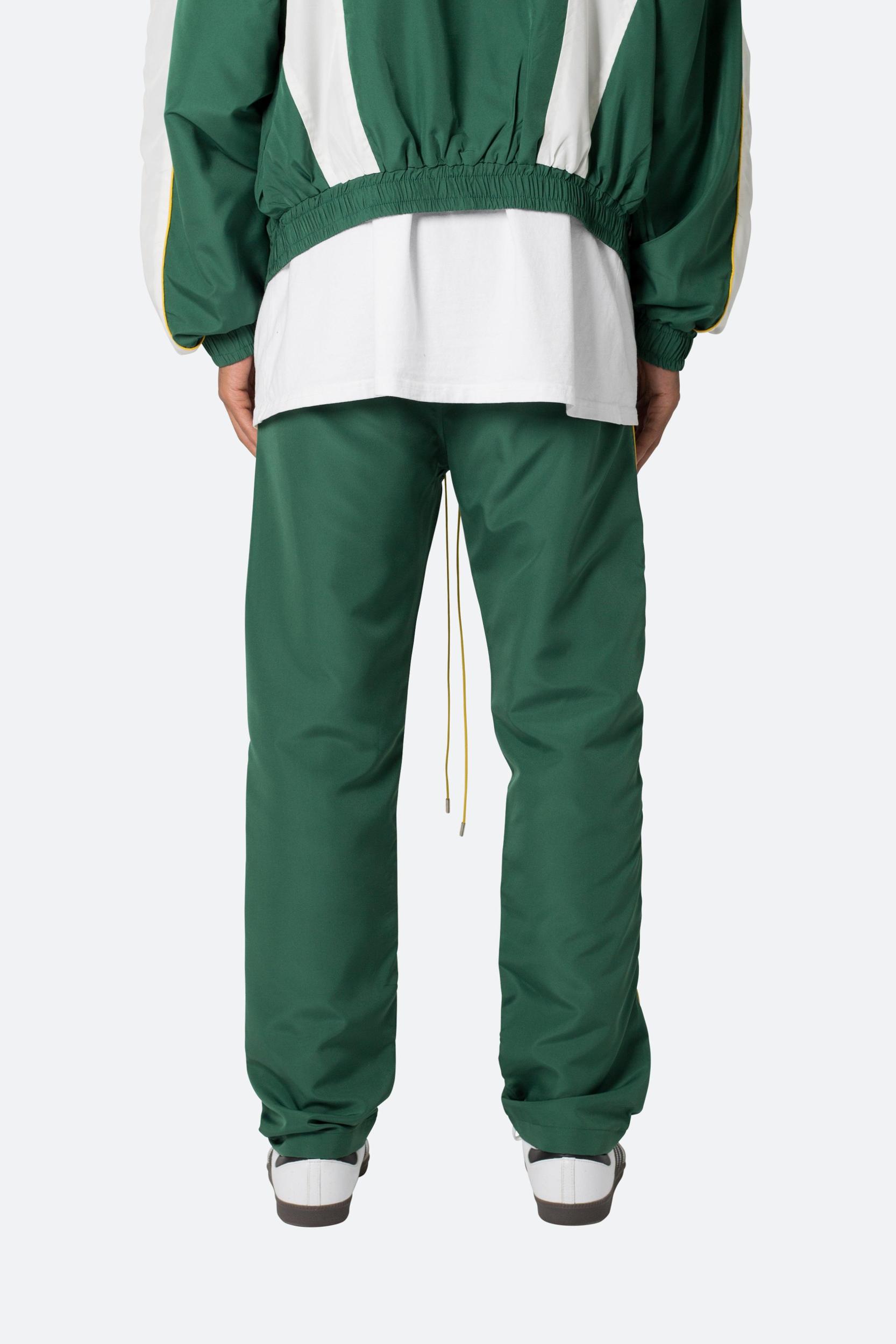 Race Track Pants - Green/White Product Image