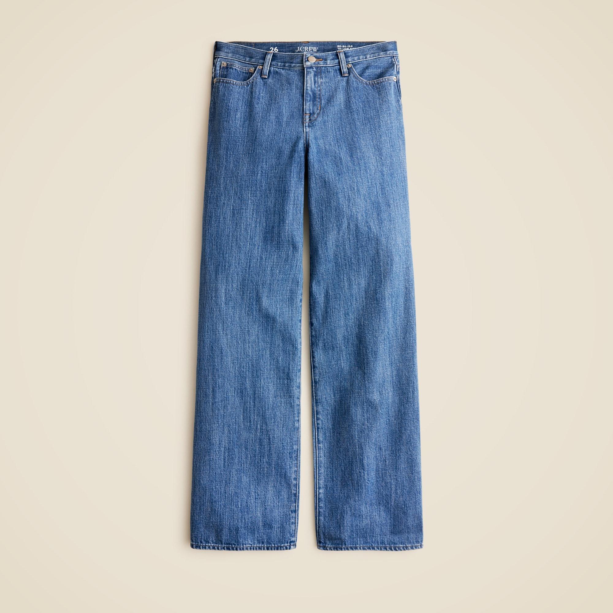 Lower-rise wide-leg jean Product Image