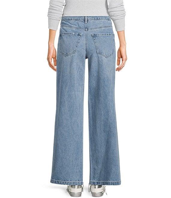 Copper Key Full Length Wide Leg Jeans Product Image