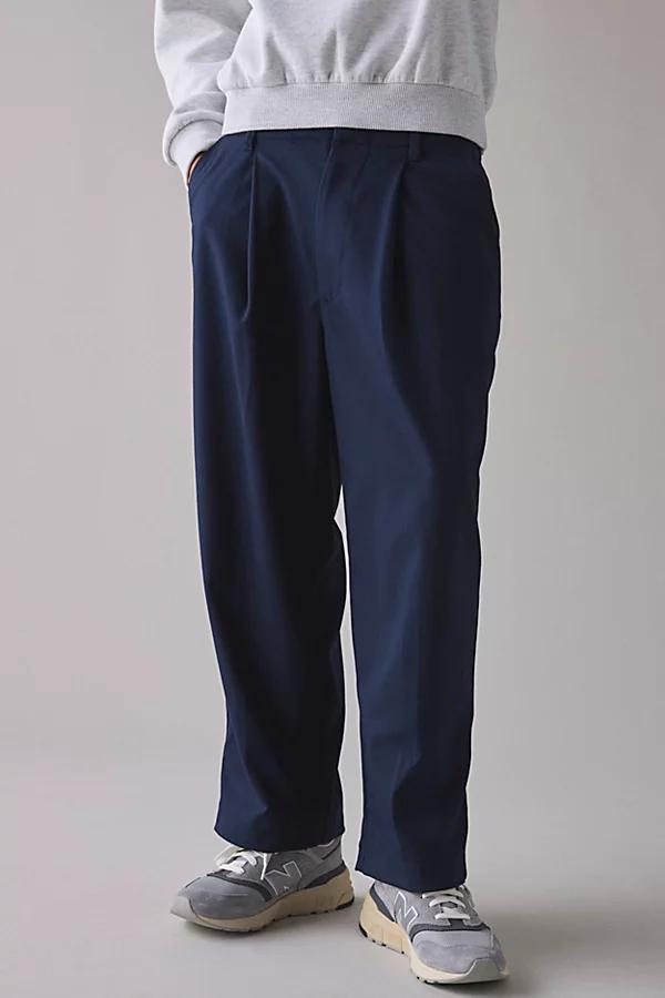 Standard Cloth Jason Cropped Pleated Trouser Pant Mens at Urban Outfitters Product Image