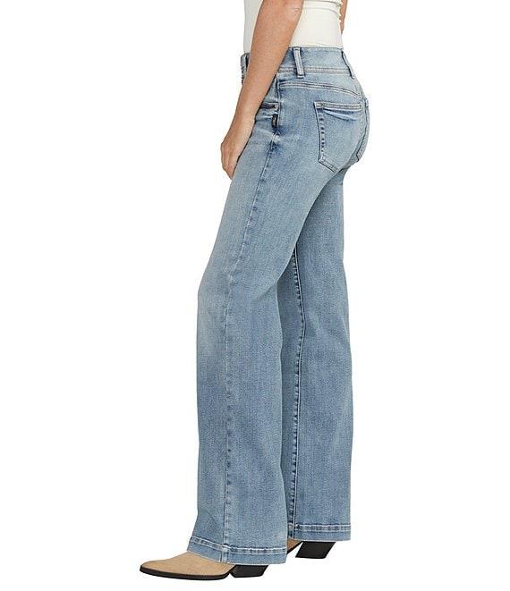 Silver Jeans Co. Suki Mid Rise Power Stretch Trouser Jeans Product Image