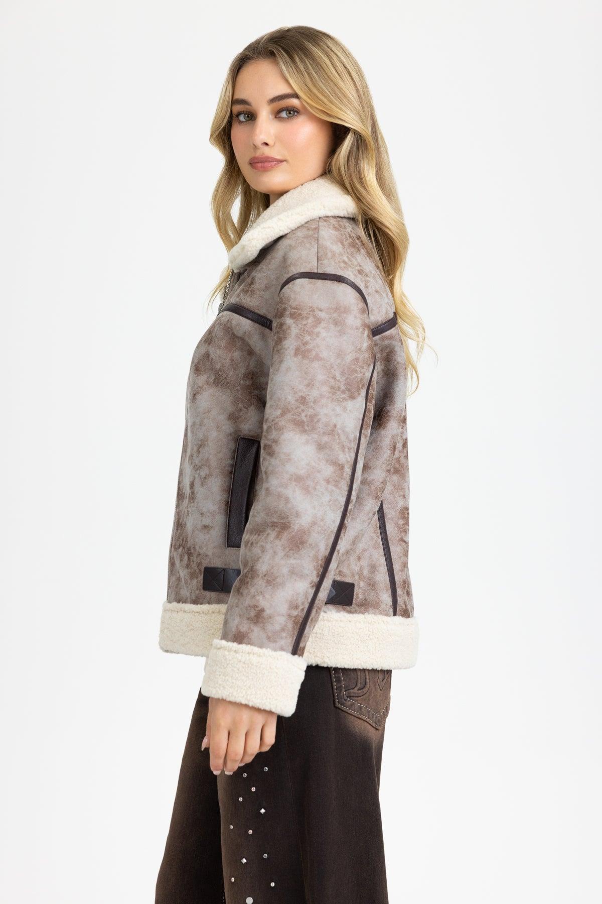 Layton Faux Suede Jacket Product Image