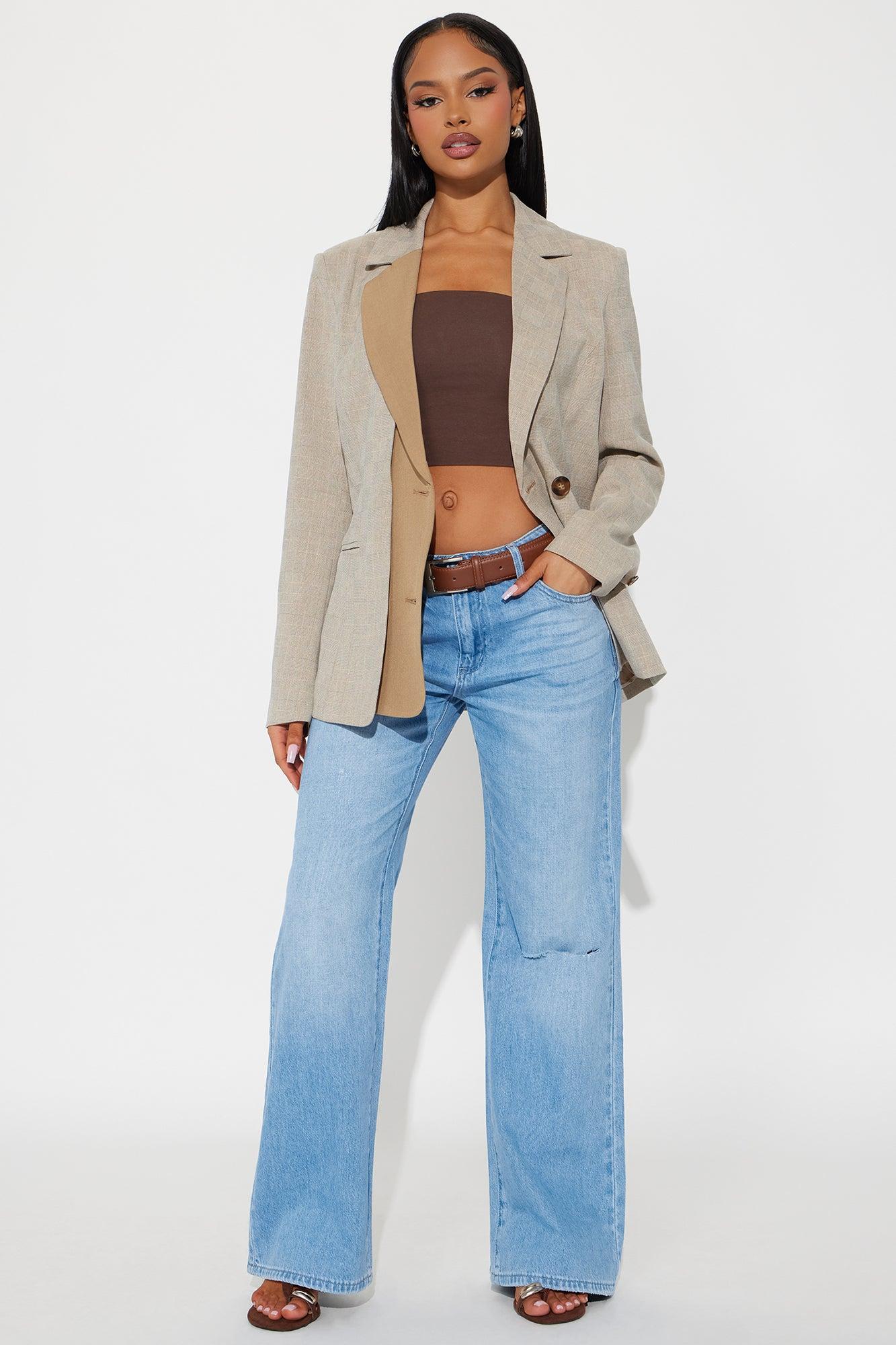 She's So Sweet Relaxed Flare Jeans - Light Wash Product Image