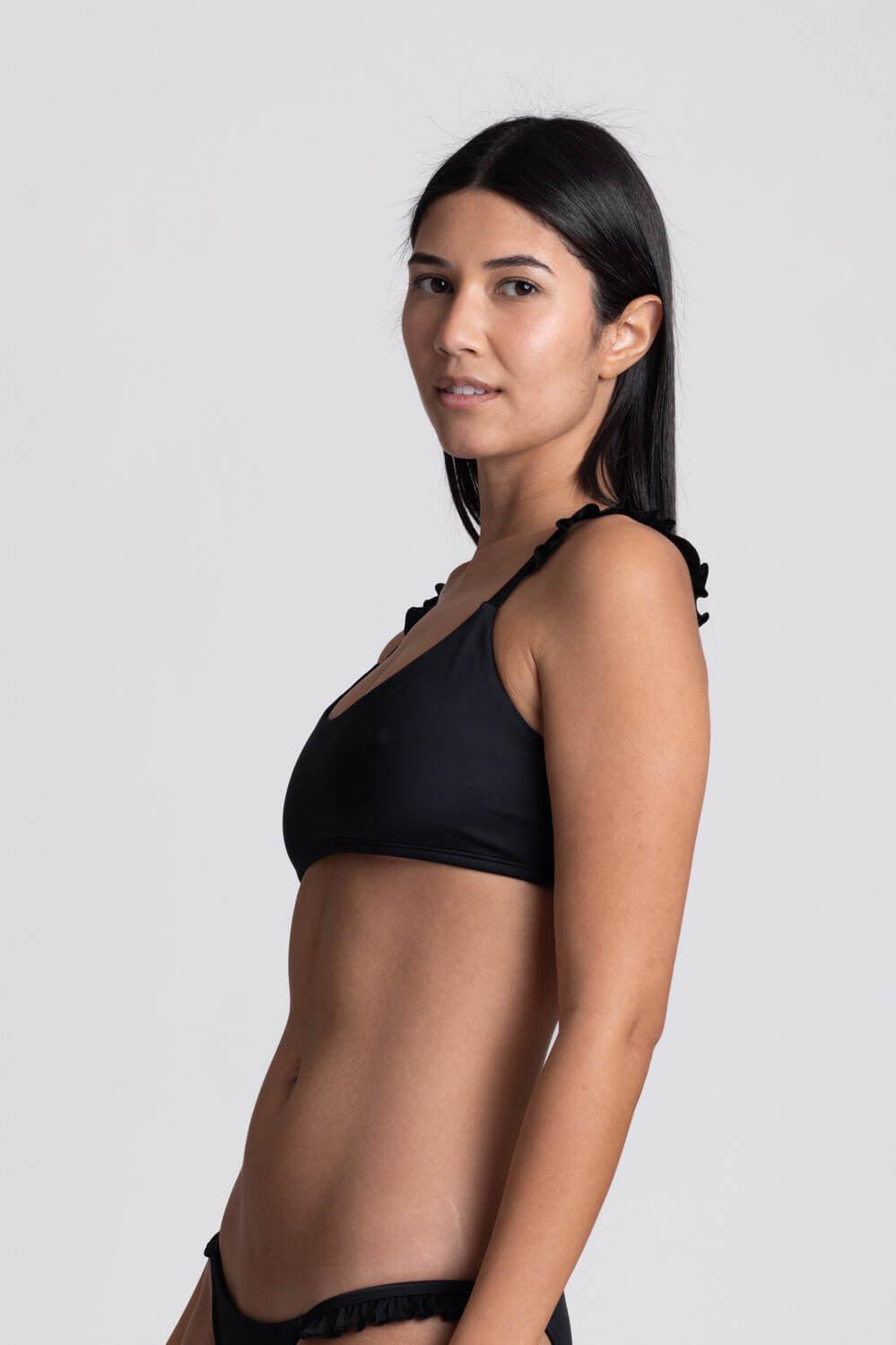 Donna Bikini Top - Black Female Product Image