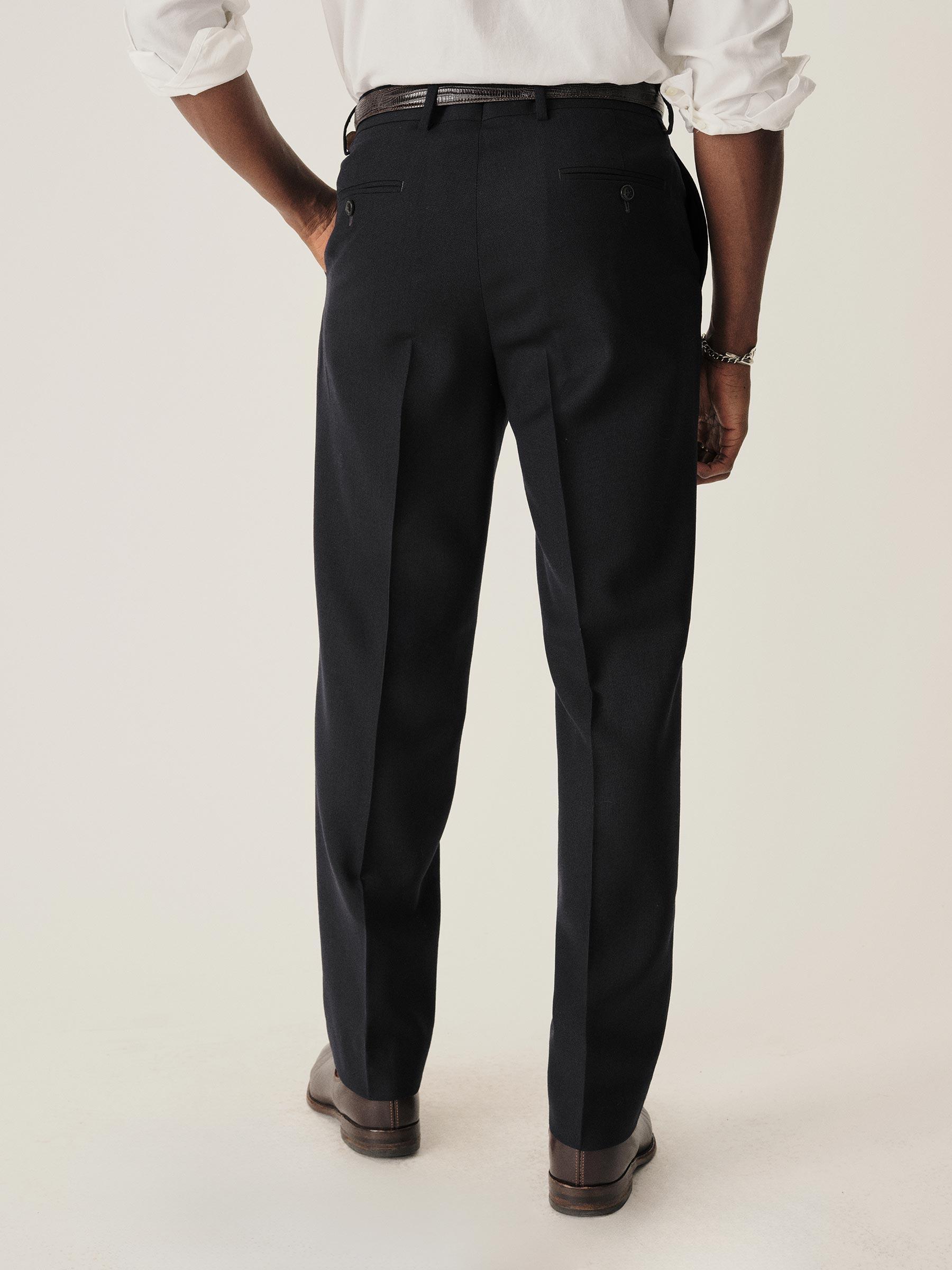 Dress Navy Angelino Wool Graduate Pant Product Image