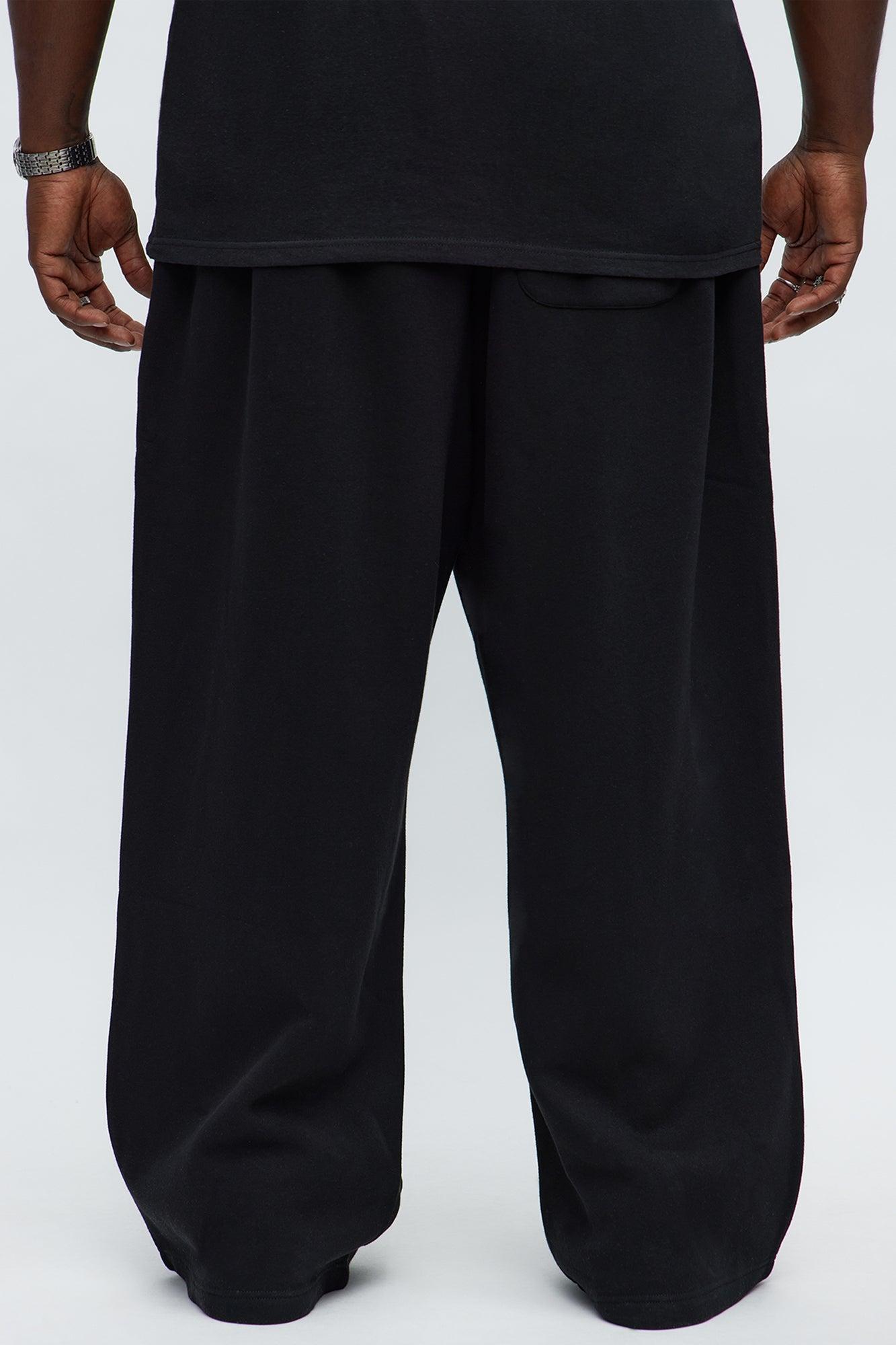 Tyson Baggy Pants - Black Male Product Image