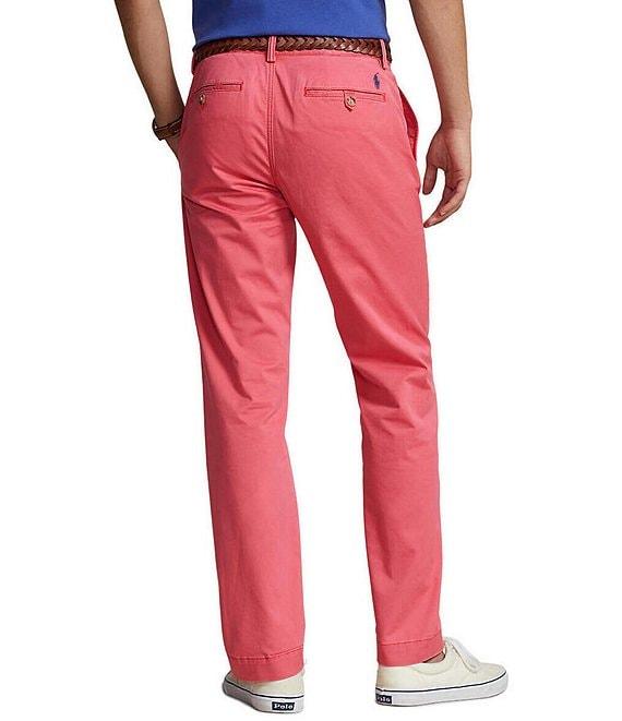 Polo Ralph Lauren Straight Fit Flat Front Stretch Twill Chino Pants Product Image