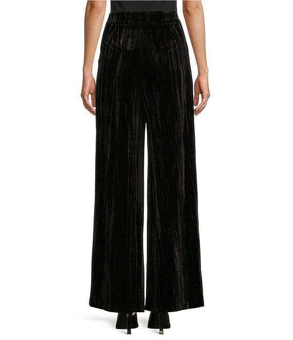 C&V Chelsea & Violet Crushed Velvet Pants Product Image