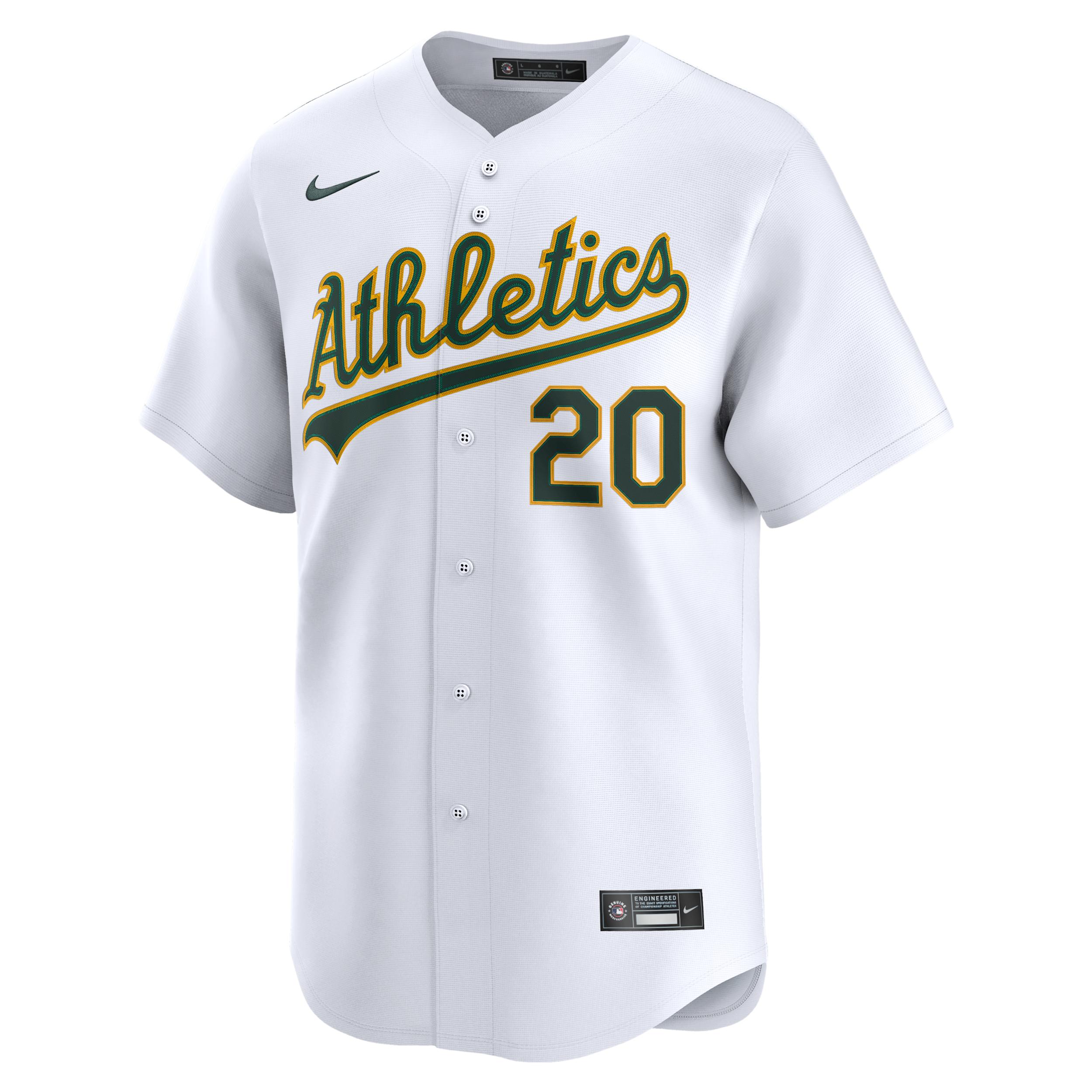 Zack Gelof Athletics Nike Mens Dri-FIT ADV MLB Limited Jersey | LM25FZHOFZ9-DXJ Product Image
