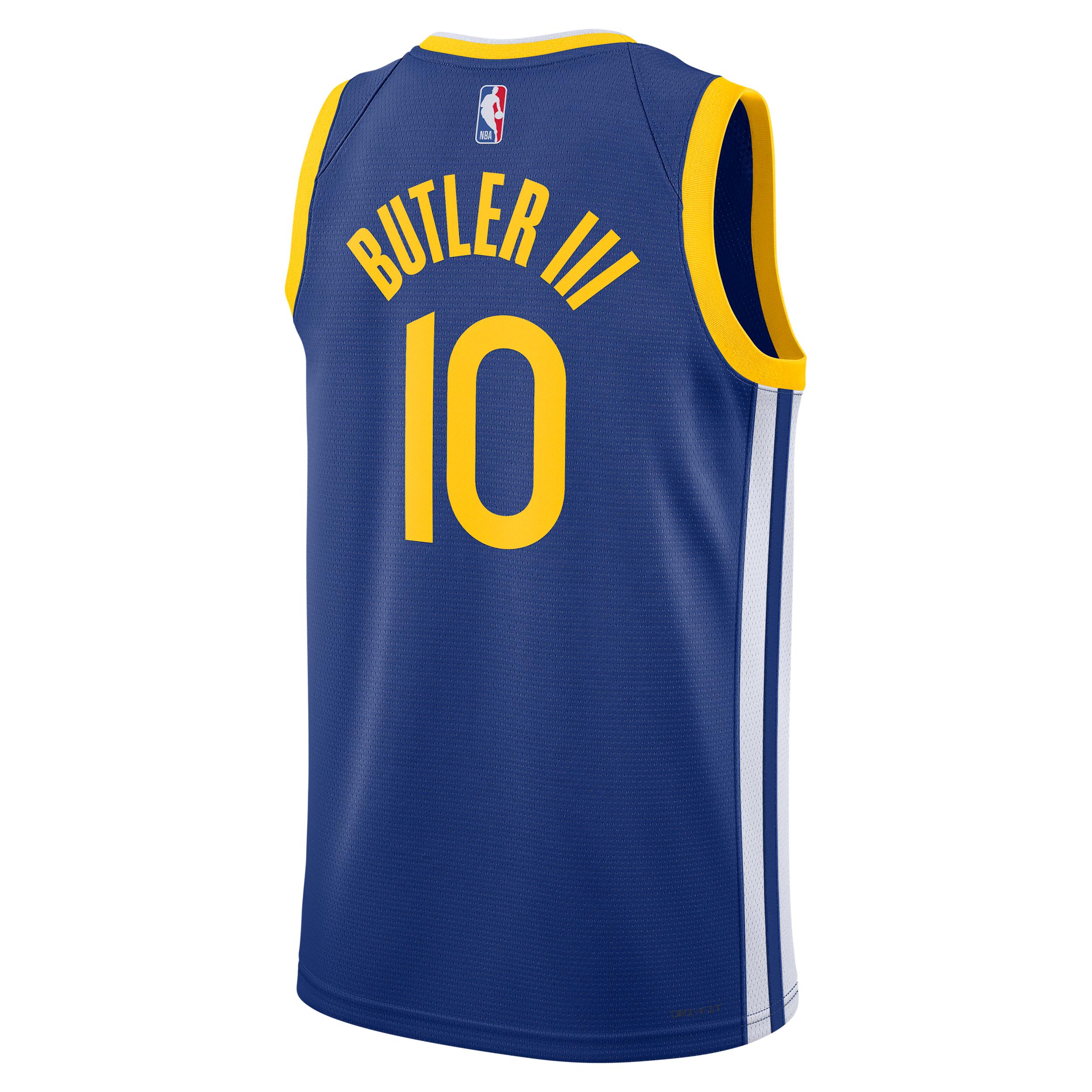 Golden State Warriors Icon Edition Nike Mens Dri-FIT NBA Swingman Jersey | DN2005-406 Product Image