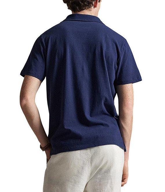 Polo Ralph Lauren Linen-Blend Short Sleeve Polo Shirt Product Image