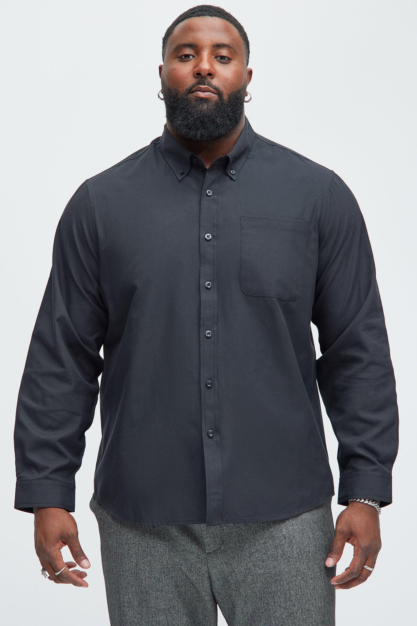 Oxford Classic Shirt - Black Product Image