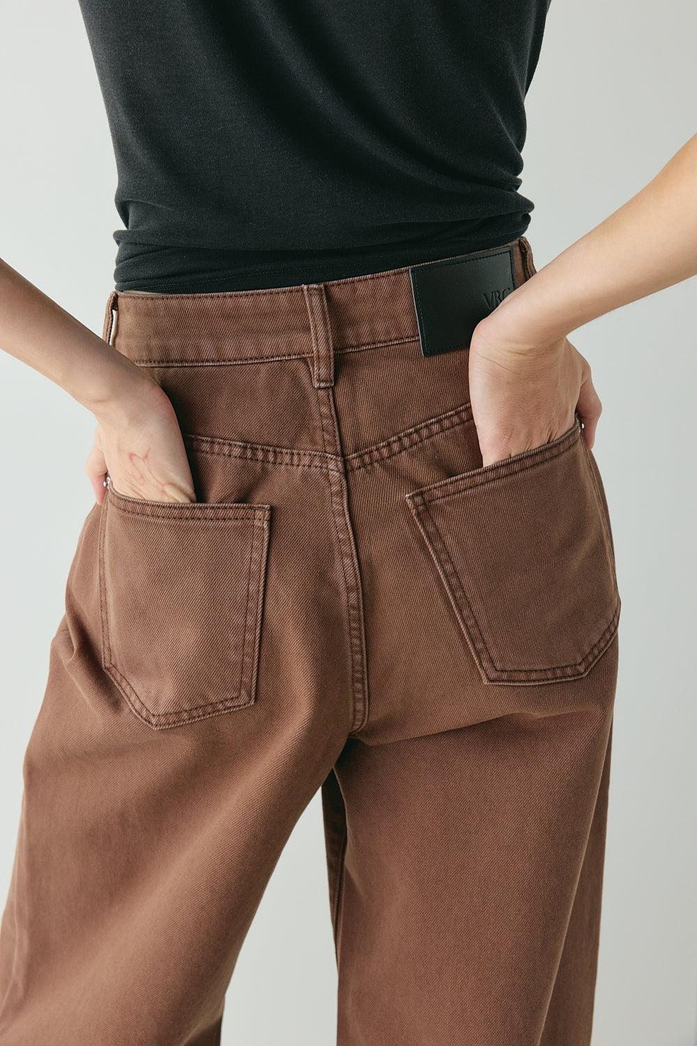 Aston Denim Jeans Chocolate Product Image