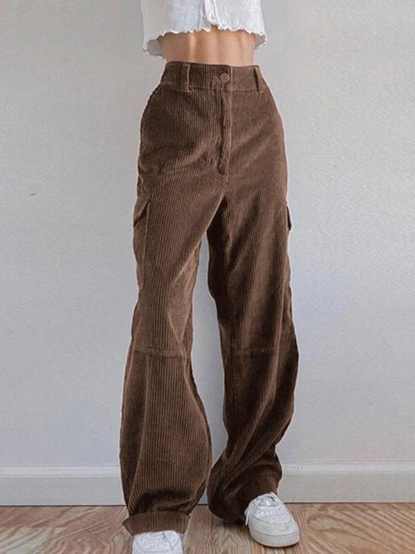 Vintage Corduroy Baggy Pants Product Image