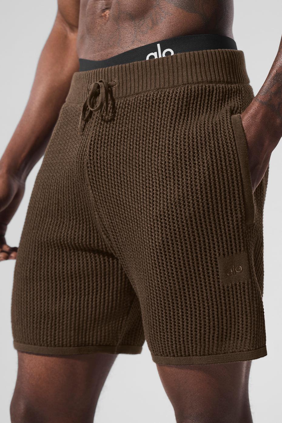 Open-Knit Short - Espresso Product Image