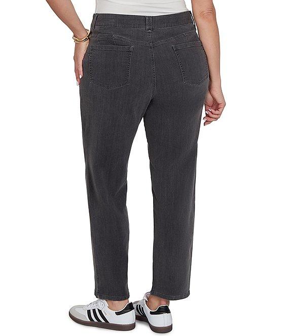 Ruby Rd. Plus Size Soft Denim Pull-On Boot-Cut Jeans Product Image