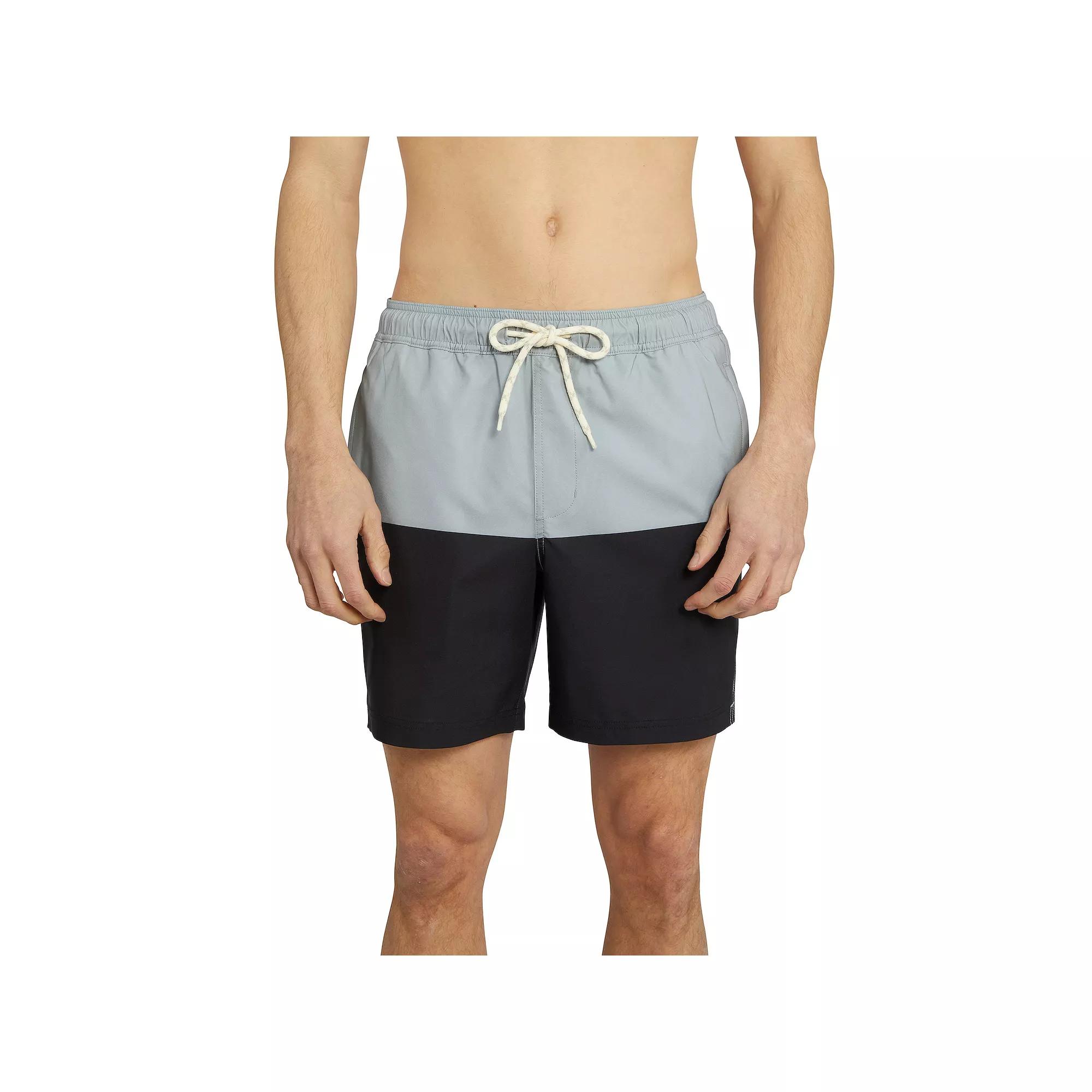 Men's Trinity Coast 7" Colorblock Swim Trunks,  Product Image