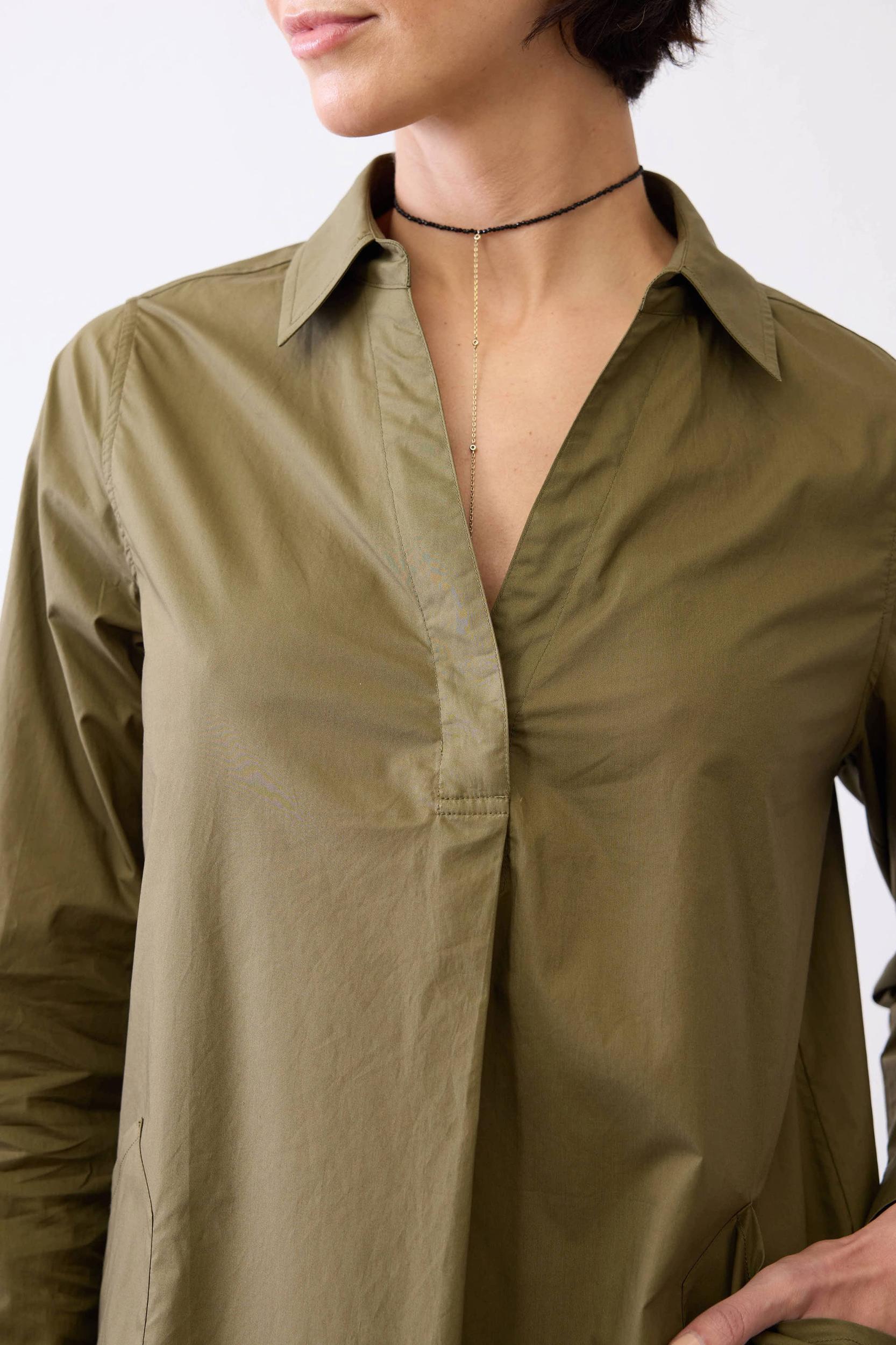 Everyday Poplin Shirt Dress Product Image