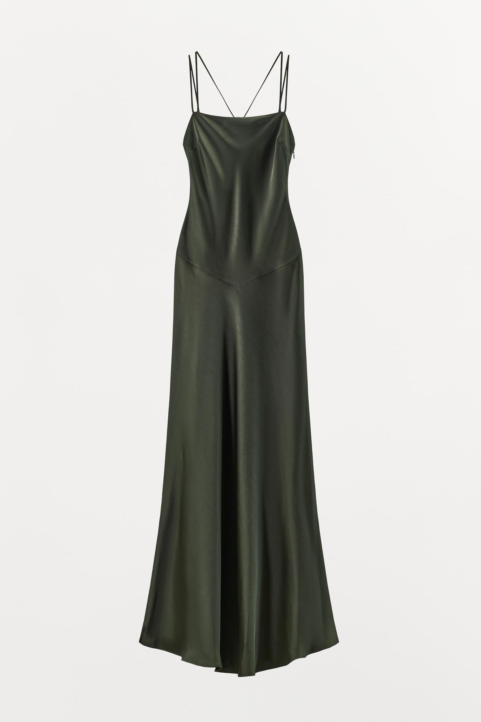 LIMITED EDITION SATIN LONG DRESS Product Image