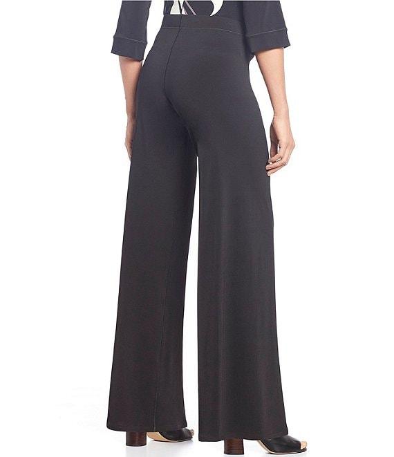 Eva Varro Elastic Waist Wide Leg Pants Product Image