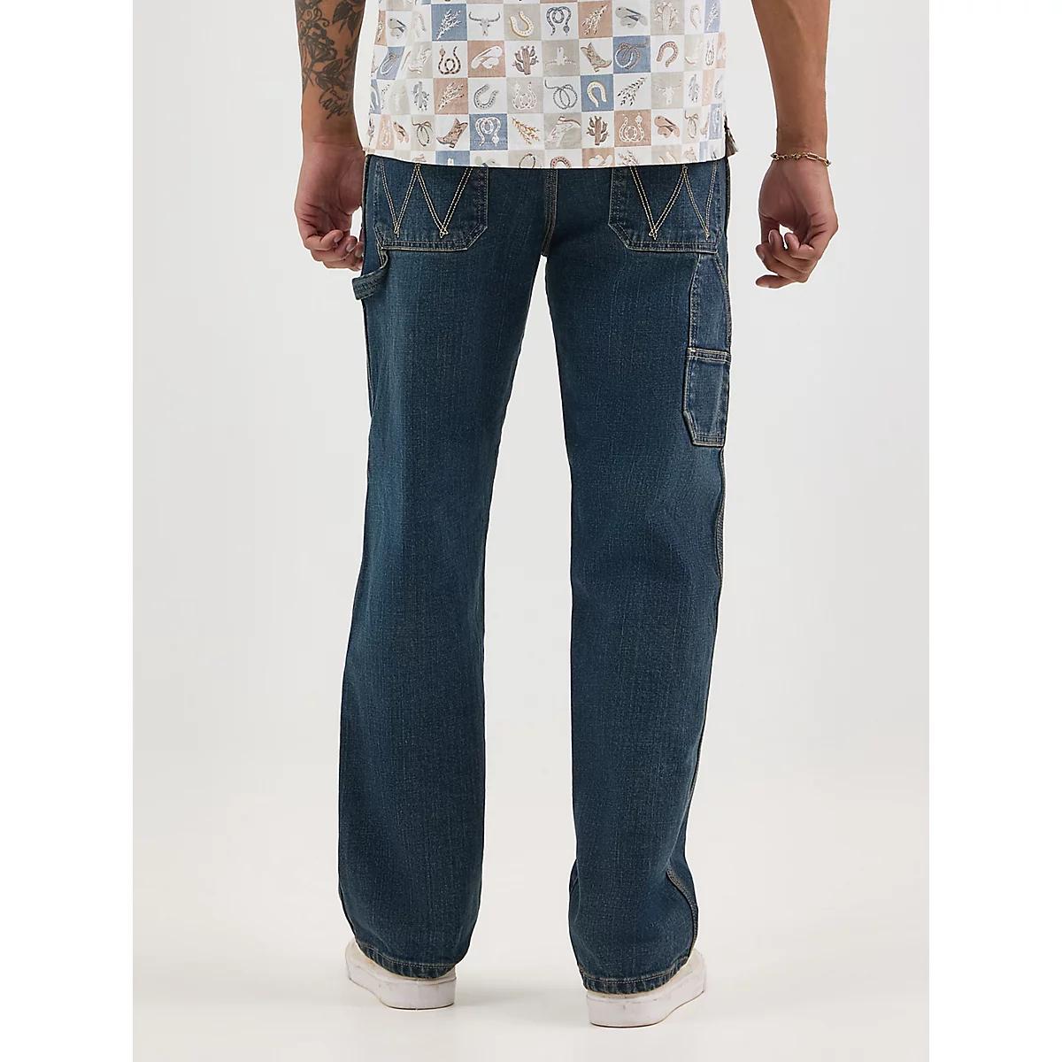 Men's Carpenter Jean in Faded Blue Product Image