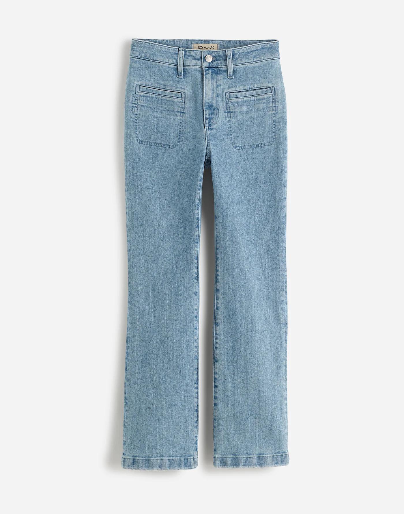 The Tall Curvy Kick Out Crop Jean Product Image