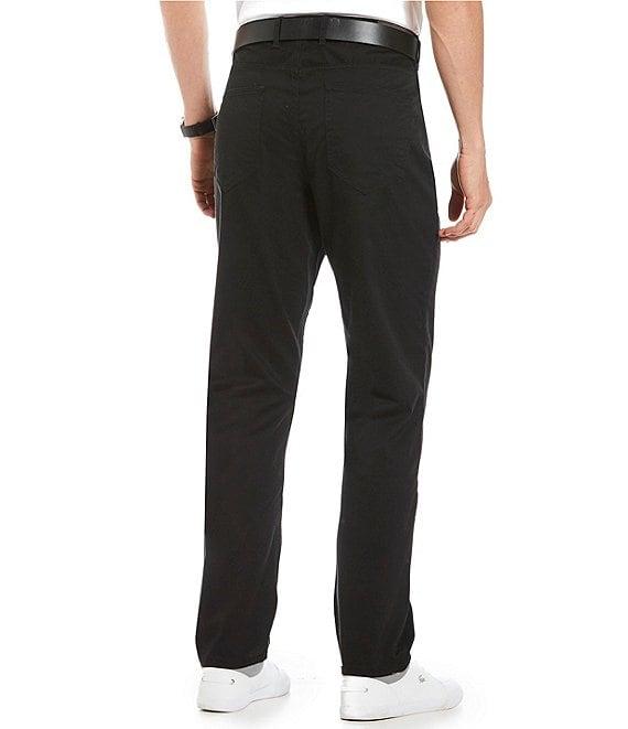 Michael Kors Slim-Fit Parker Stretch Flat Front Twill Pants Product Image