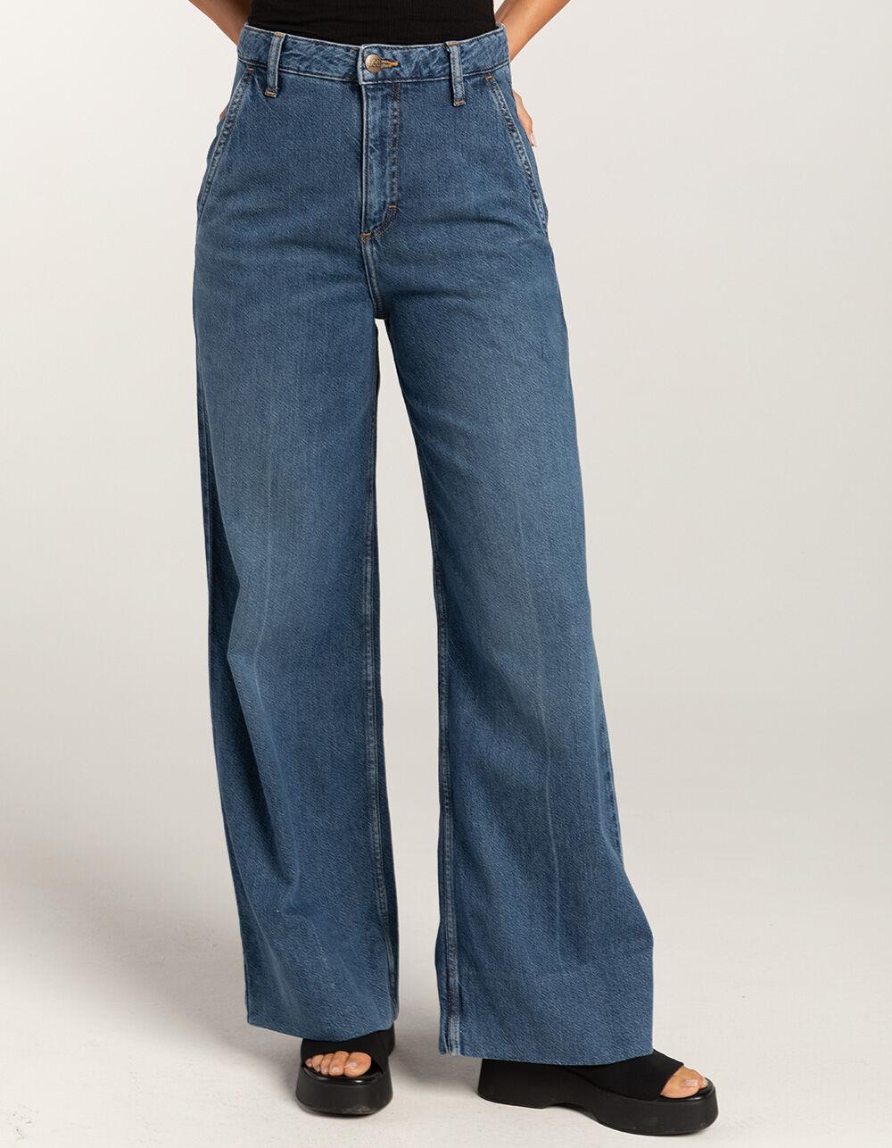 LEE Stella A-Line Trouser Womens Jeans - MEDIUM WASH Product Image