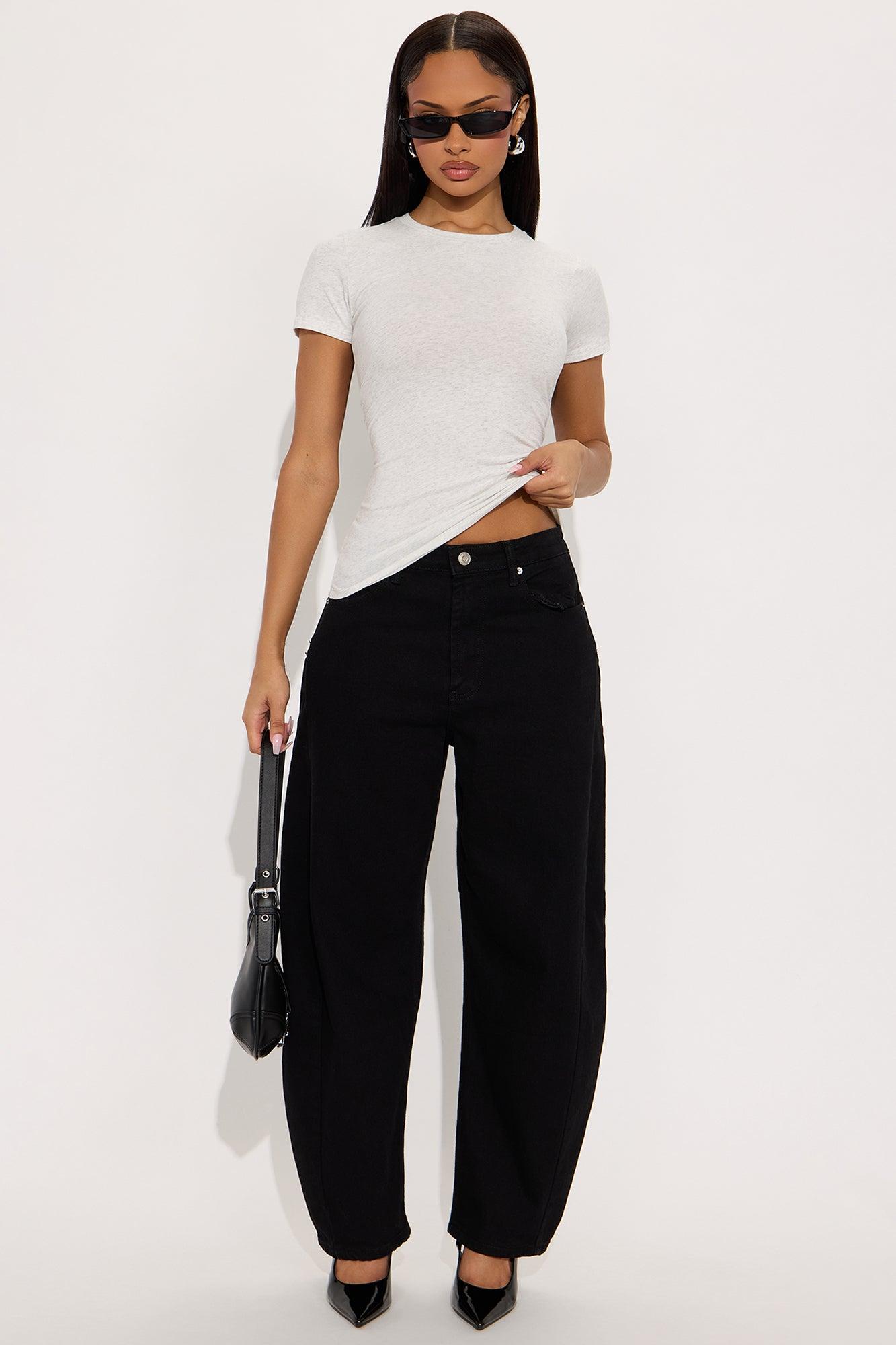 My Everyday Crew Neck Tee - Oatmeal Product Image