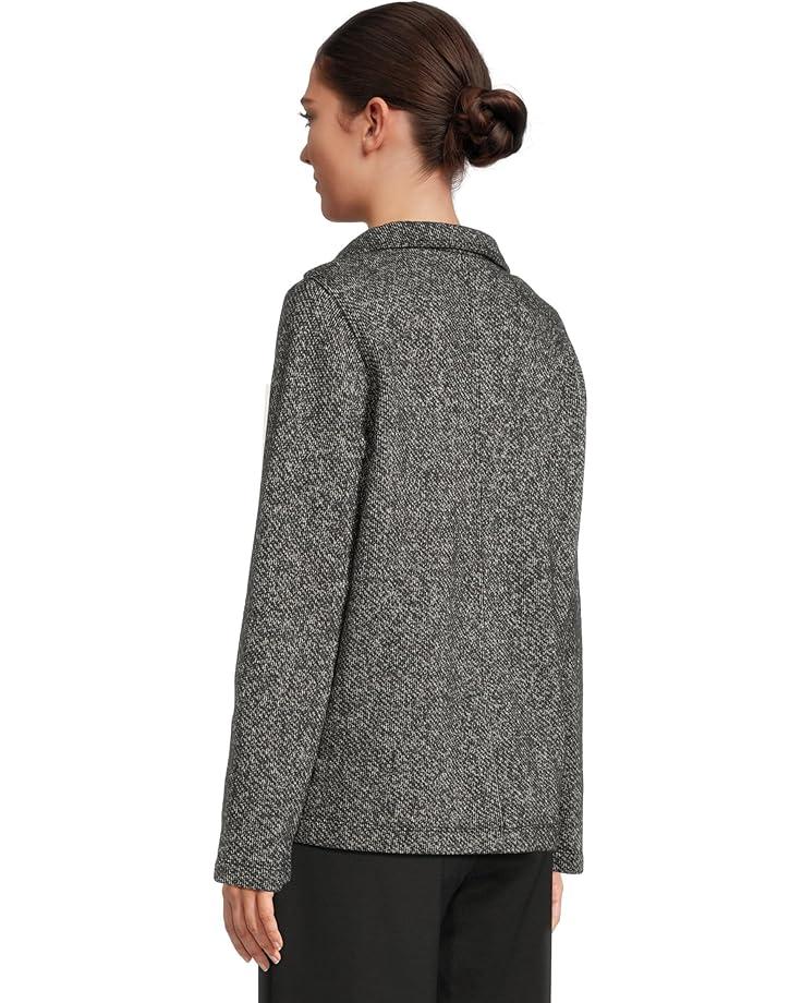 Fitted Knit Blazer Product Image