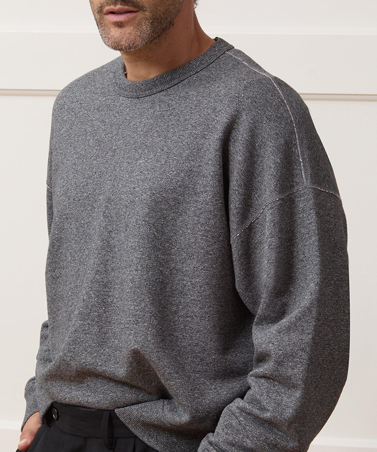 Relaxed Portuguese Terry Crewneck Product Image