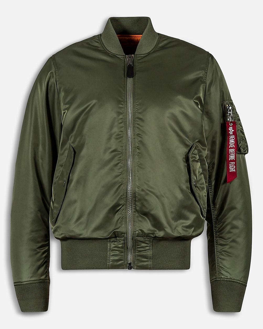 Womens Alpha Industries MA-1 flight jacket Product Image