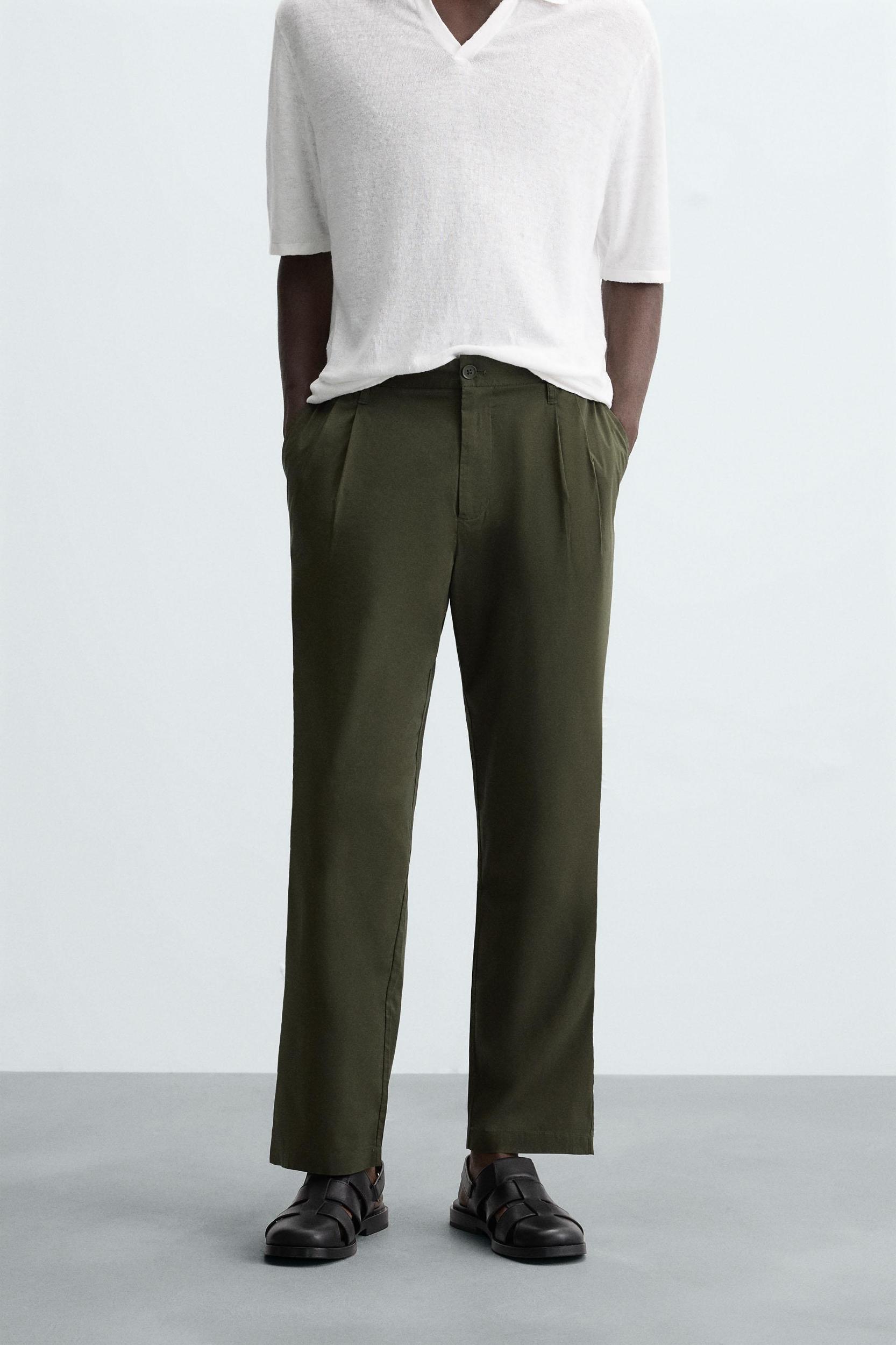 LIGHTWEIGHT RELAXED FIT PANTS Product Image