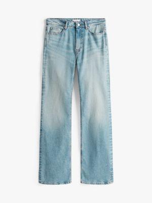 Faded Light Wash Mid-Rise Bootcut Jean Product Image