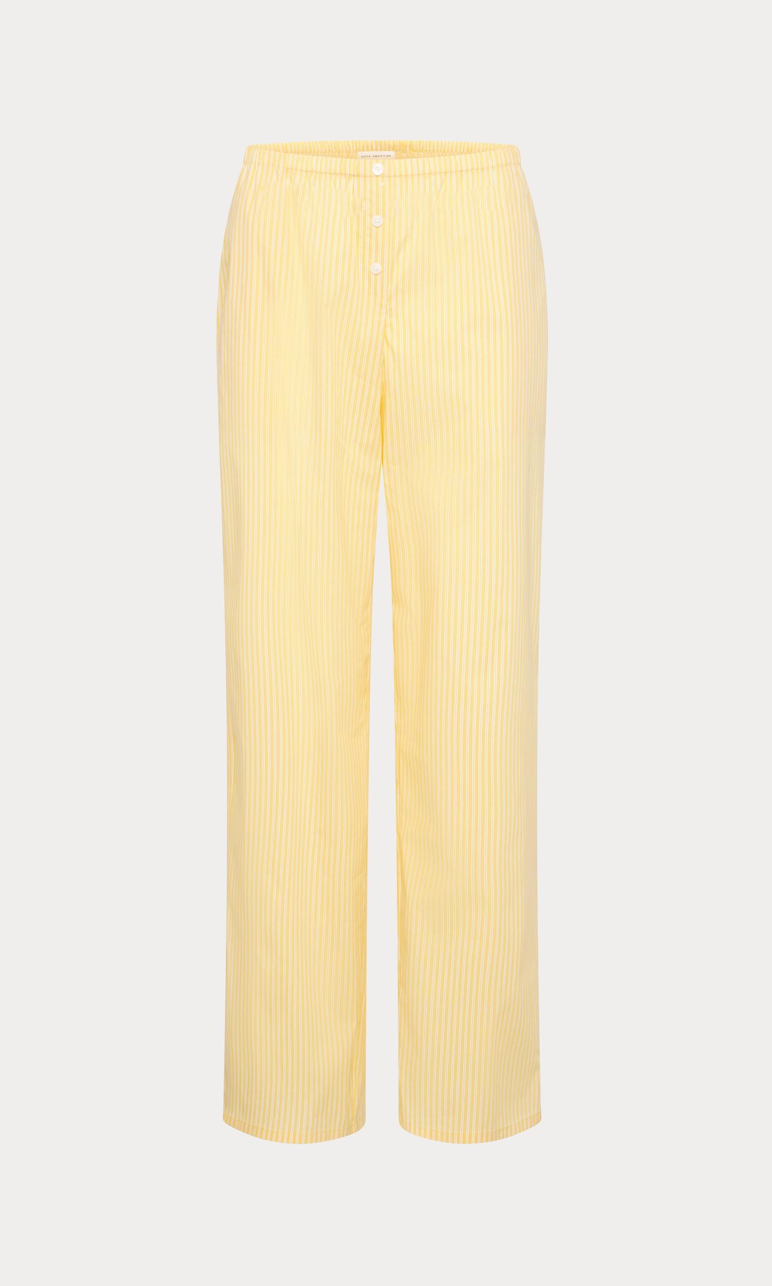 POPLIN PULL ON PANTS | BUTTERBEAM STRIPE Product Image