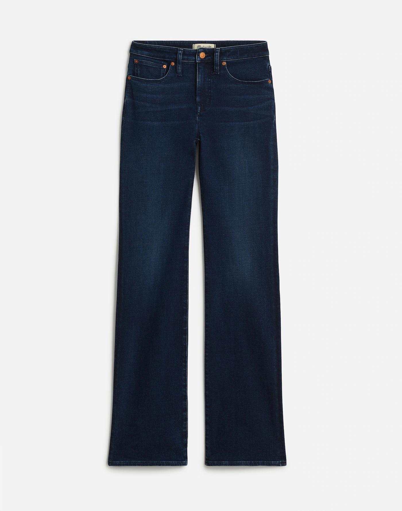 Curvy Kick Out Full-Length Jeans in Kingston Wash Product Image