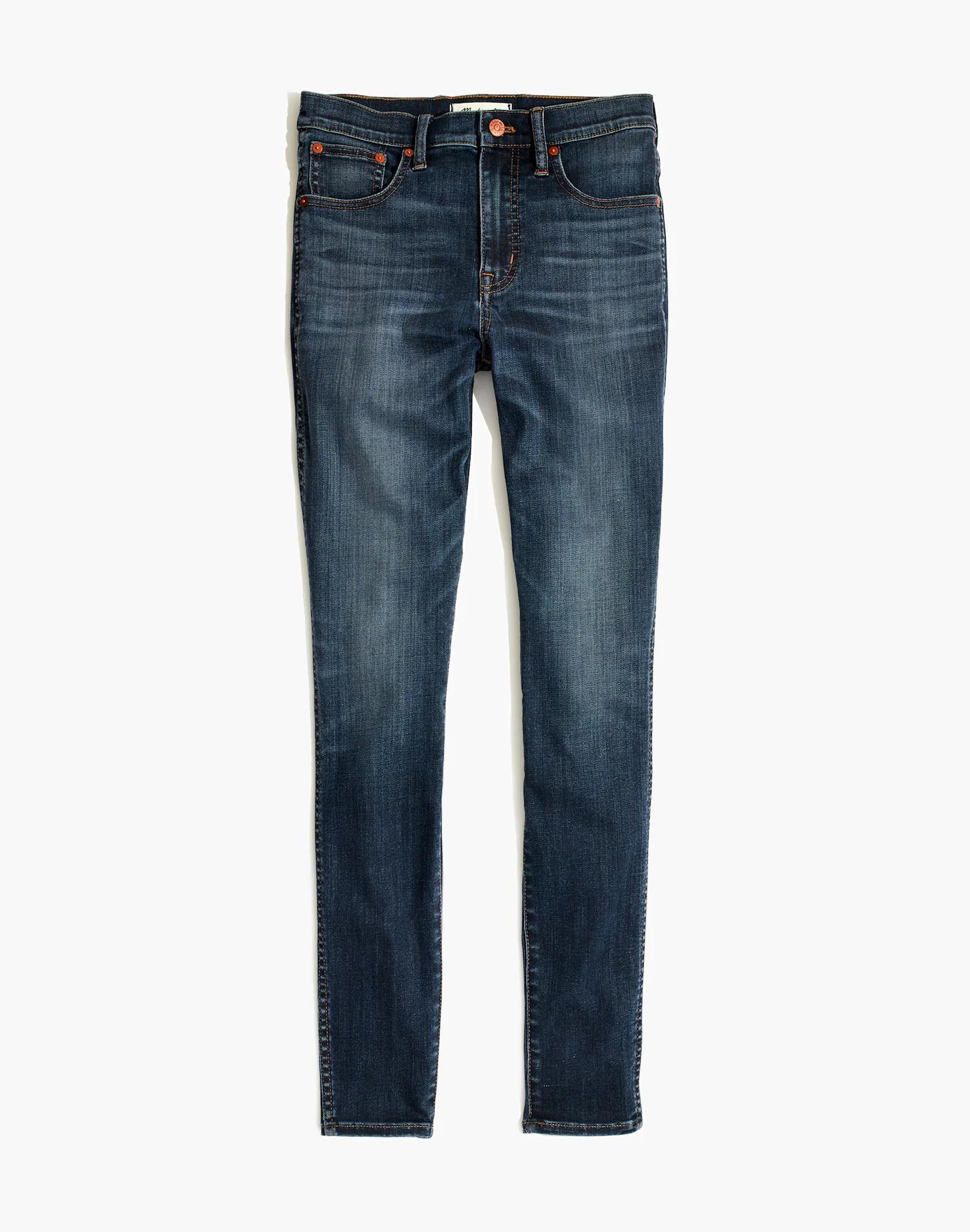 Tall 10" High-Rise Skinny Jeans in Danny Wash: TENCEL™ Denim Edition Product Image