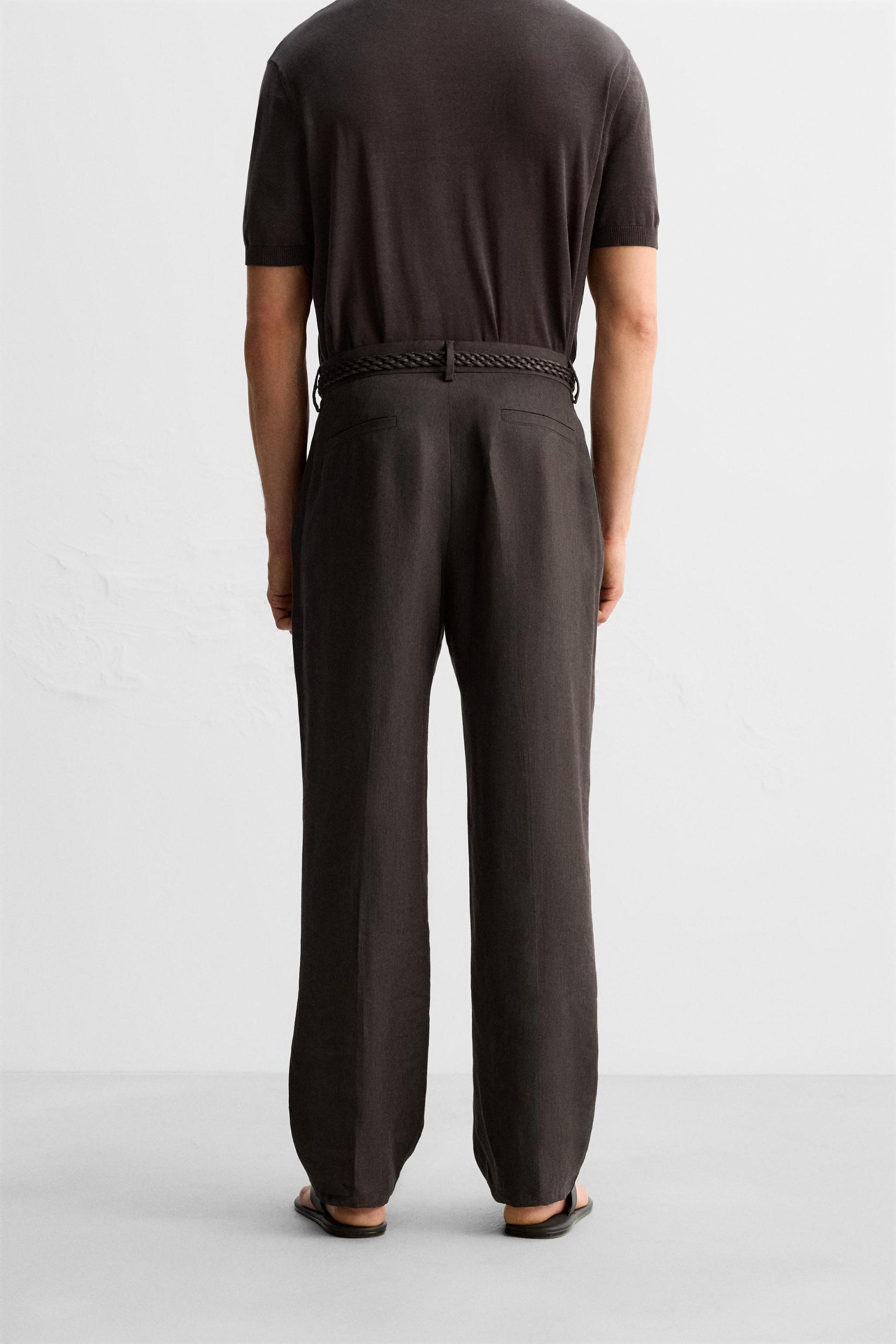 LIMITED EDITION VISCOSE LINEN SUIT PANTS Product Image