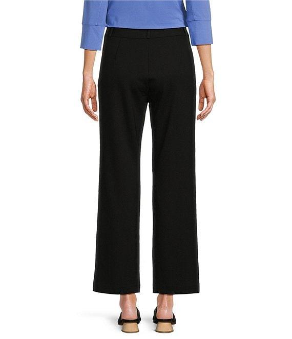 J.McLaughlin Deanne Split Front Hem Knit Straight Leg Cropped Pants Product Image