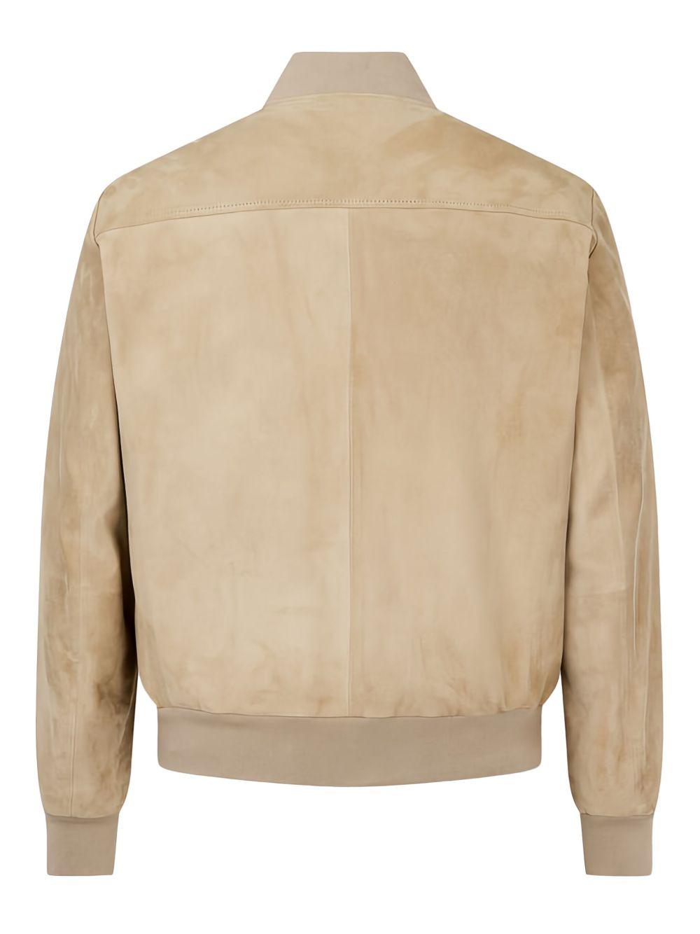 suede bomber jacket Product Image