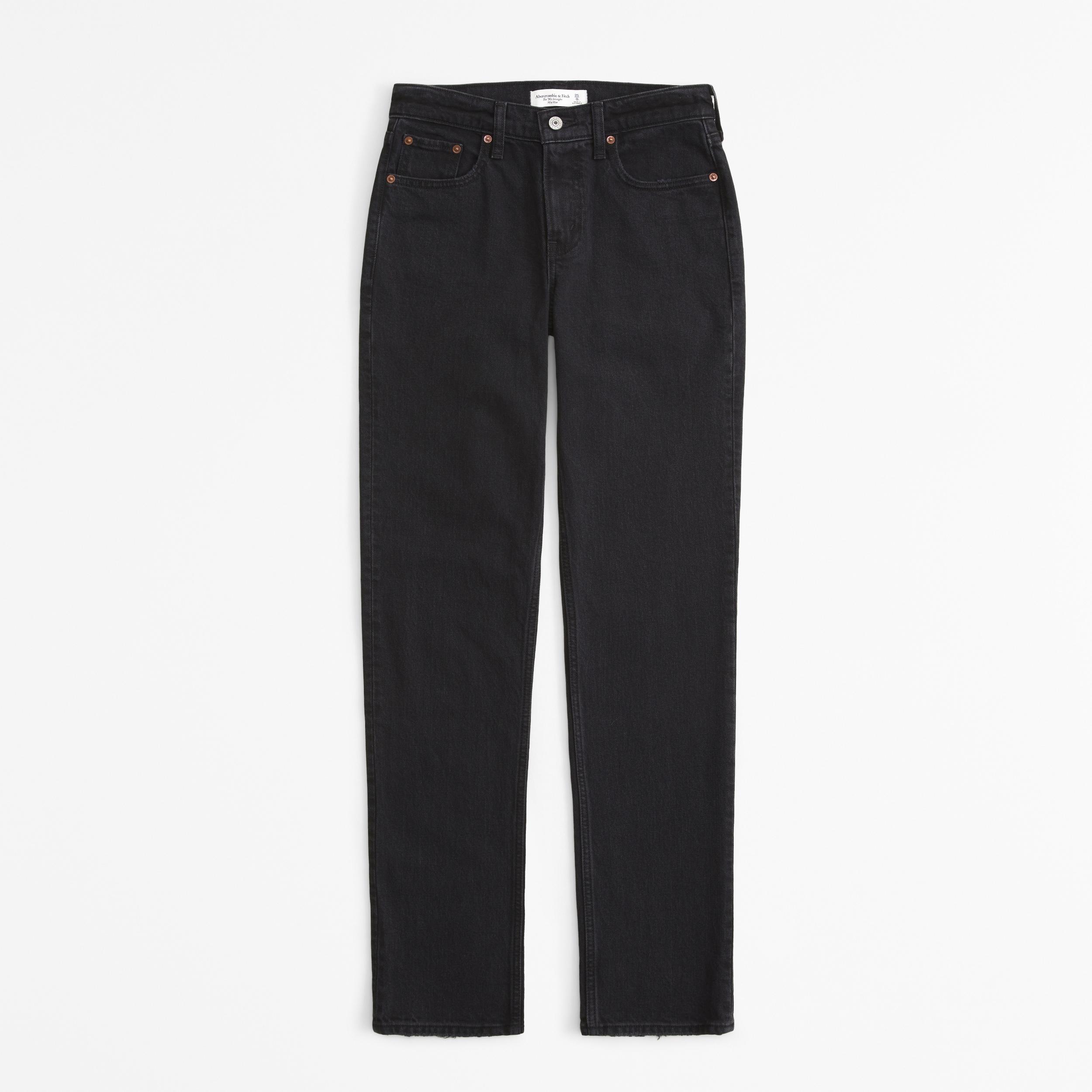 Curve Love Mid Rise 90s Straight Jean Product Image