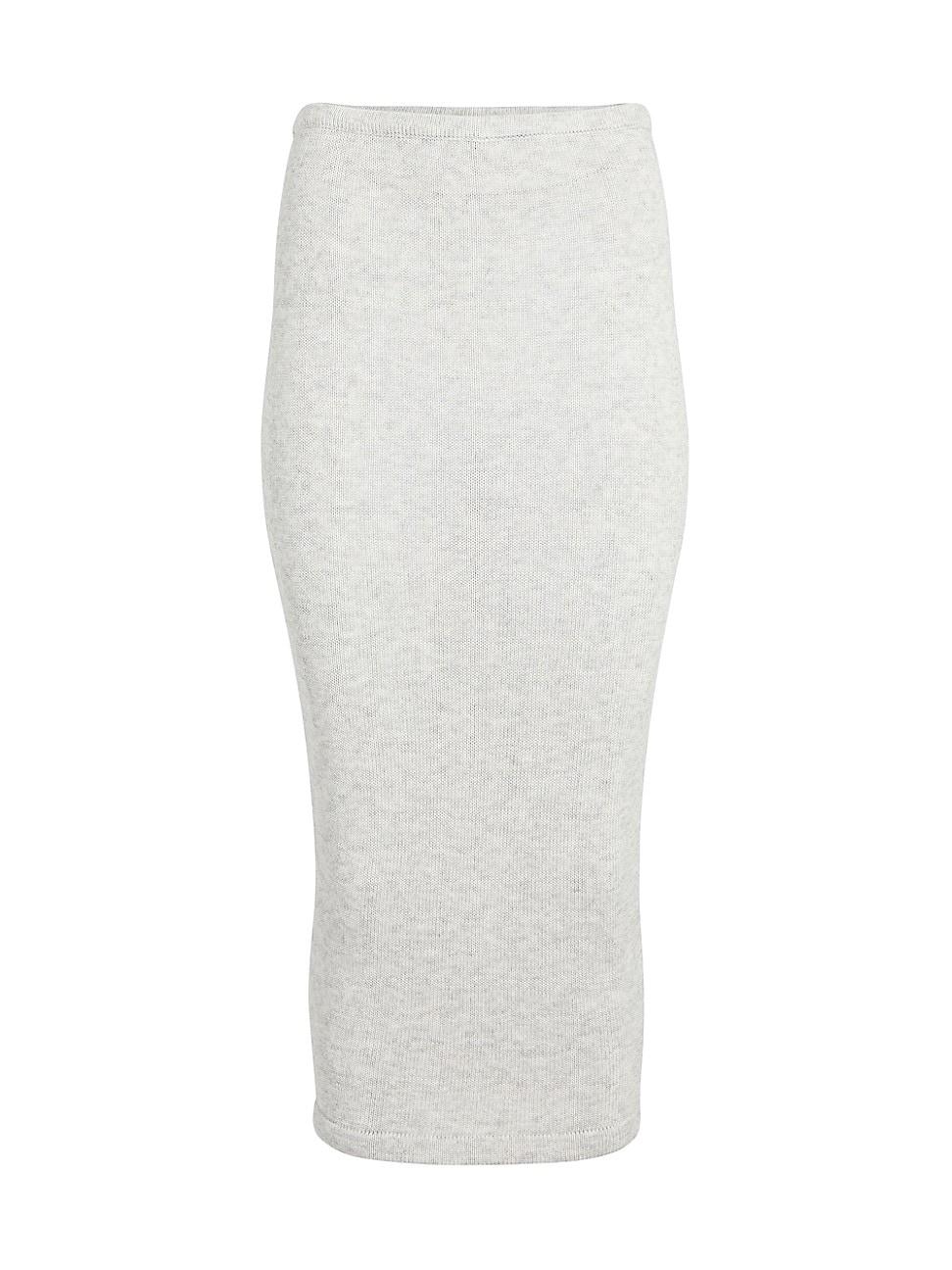 Womens Koko Knit Tea Length Skirt Product Image