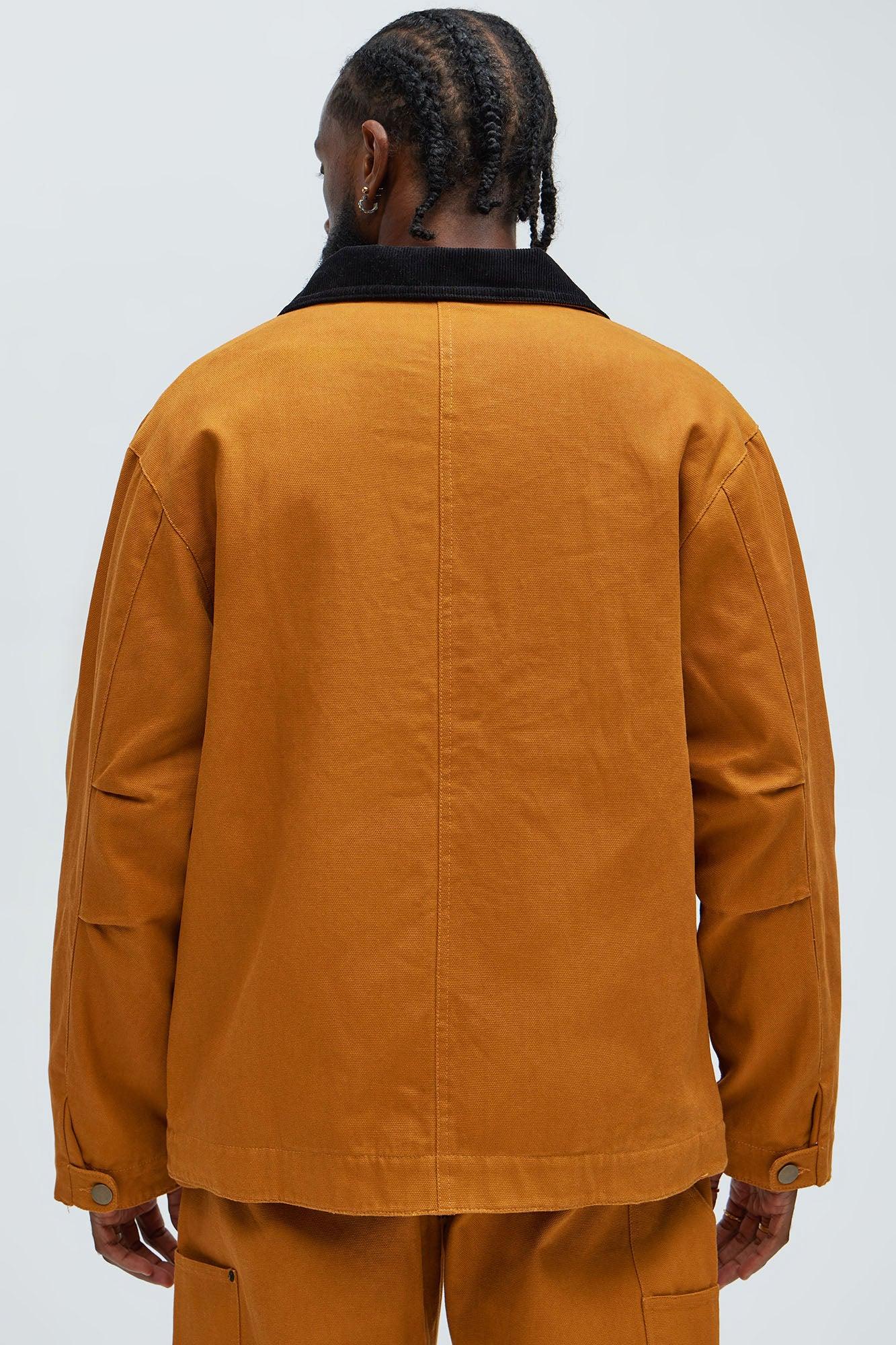 Alexander Utility Canvas Chore Jacket - Tan Product Image